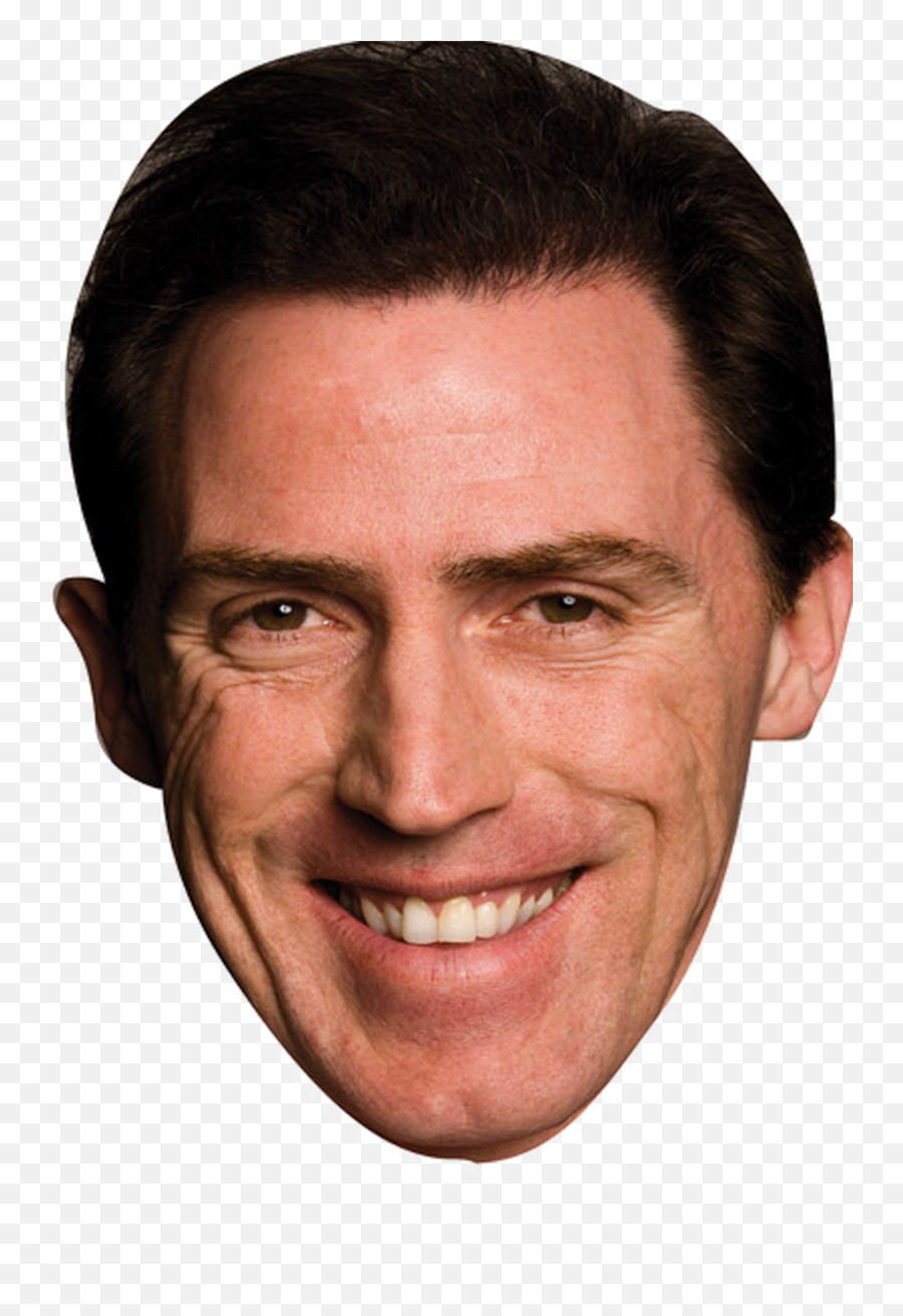 Rob Brydon Celebrity Party Face Fancy - Welsh Comedian Emoji,Rob Kardashian Emoji