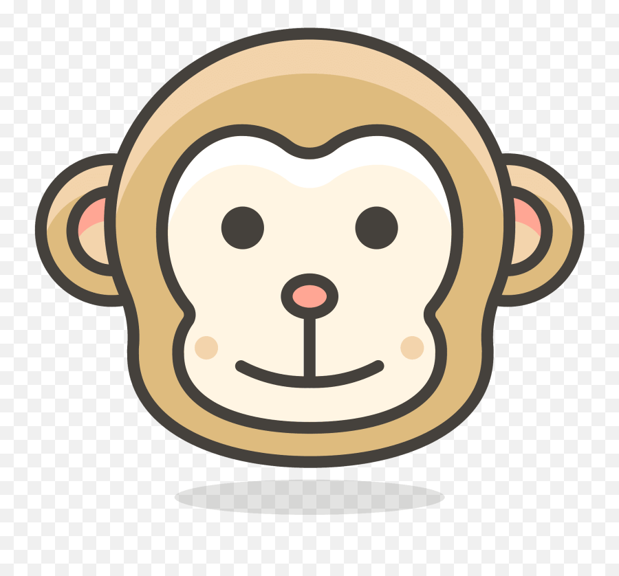 Monkey Face Free Icon Of 780 Free - Cara De Mono Dibujo Emoji,Monkey Face Emoji