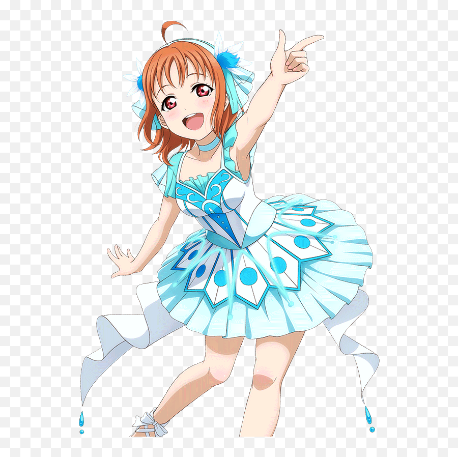 Water Blue New World Chika Takami Love Live Sunshine - Love Live Water Blue New World Chika Emoji,Mari Ohara Emoji