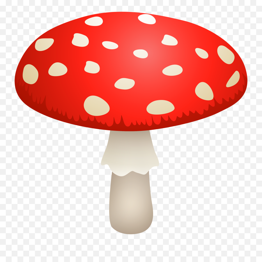 Mushrooms Clipart Polka Dot Mushrooms - Amanita Muscaria Png Emoji,Emoji Mush