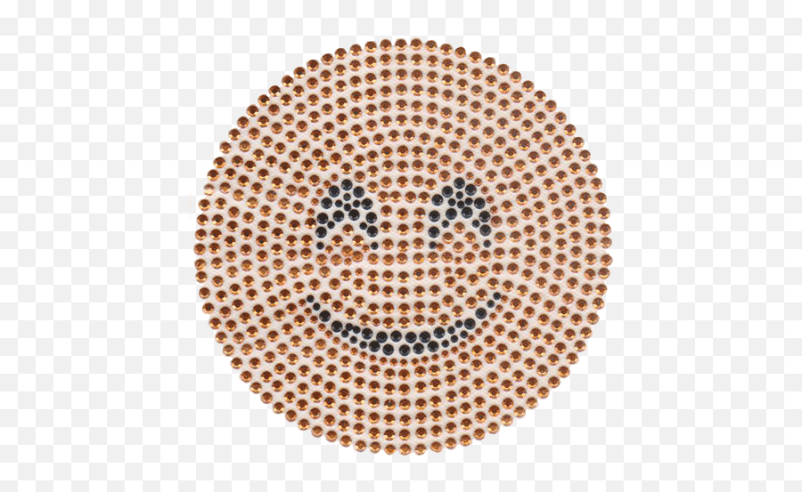 S102113 - Pattern Of Concentric Circles Emoji,Smiling Eyes Emoji
