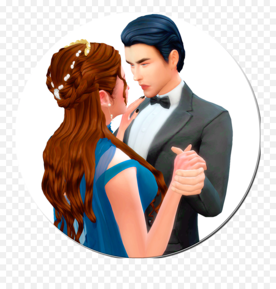 Atashi77 - Making Out Emoji,Sims 4 Converted Emotion Poses Cas