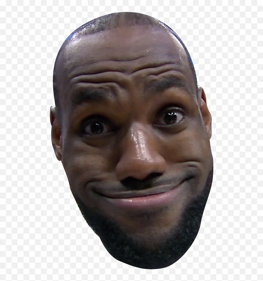 Lebron James Funny Face Cleveland Cavaliers Youtube - Lebron Funny Face Png Emoji,Lebron Emoji