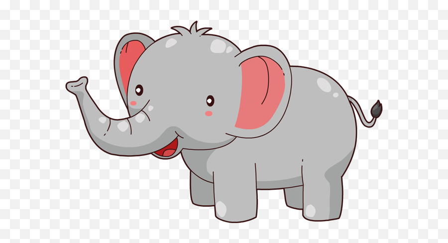 Elephant Free To Use Clipart - Elephant Clipart Png Emoji,Elephant Emoji