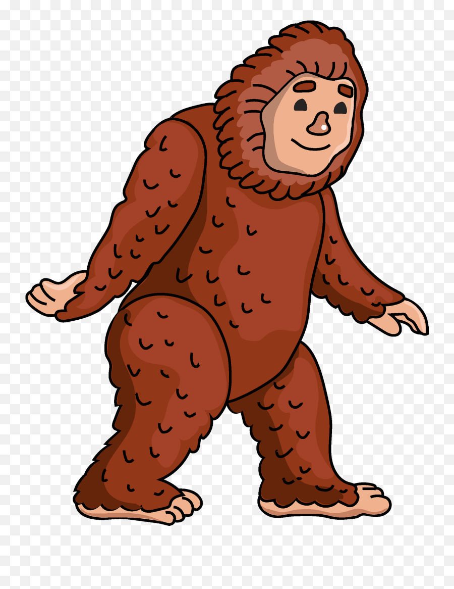 Bigfoot Clipart - Ugly Emoji,Bigtoot Emoticon