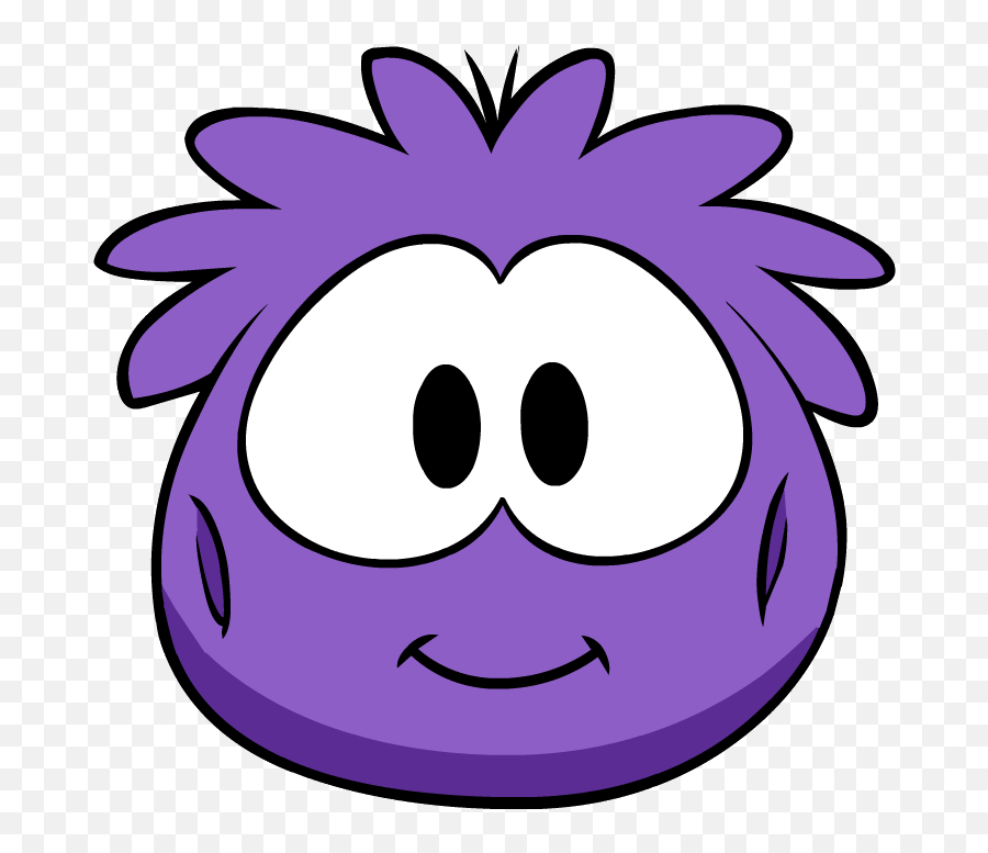 Purple Puffles Club Penguin - Puffle Blue Club Penguin Emoji,Kancolle Fire Emoticon