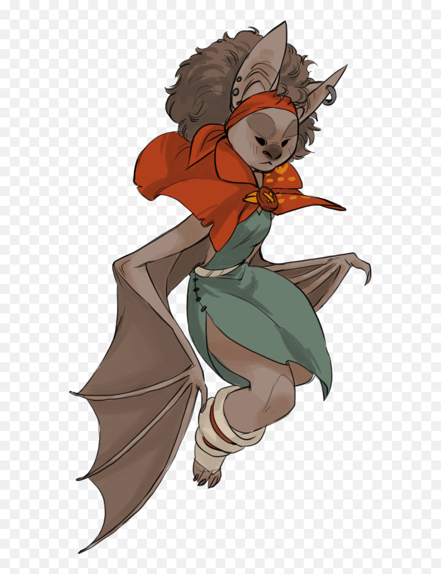 Monster Bat Girl Art Emoji,Pfsrd Is Fear An Emotion Effect