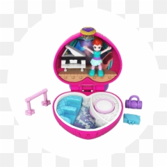 Mattel New Polly Pock 2018 Tiny Pocket World Fab Camping - Polly Pocket Ballet Emoji,Will Azone Release An Emotion Boy Body