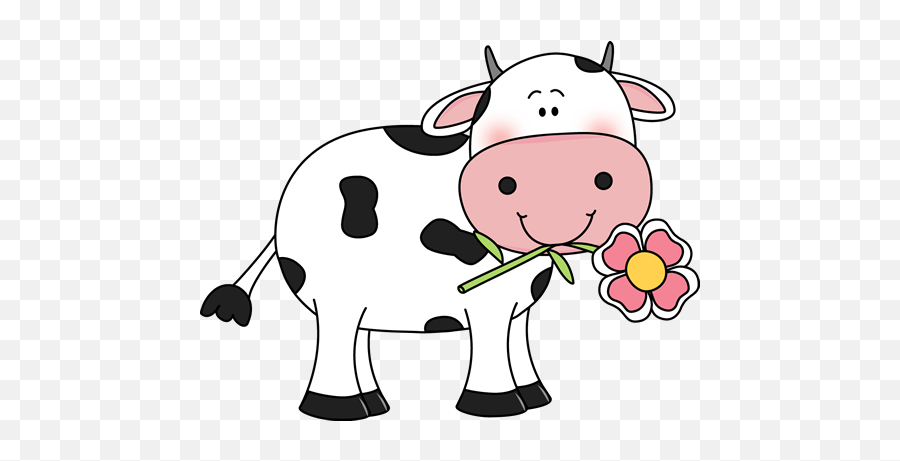 Dairy Cattle Clip Art - Dairy Cow Png Download 1000910 Cute Cow Clipart Emoji,Sadg Emoticon Korean