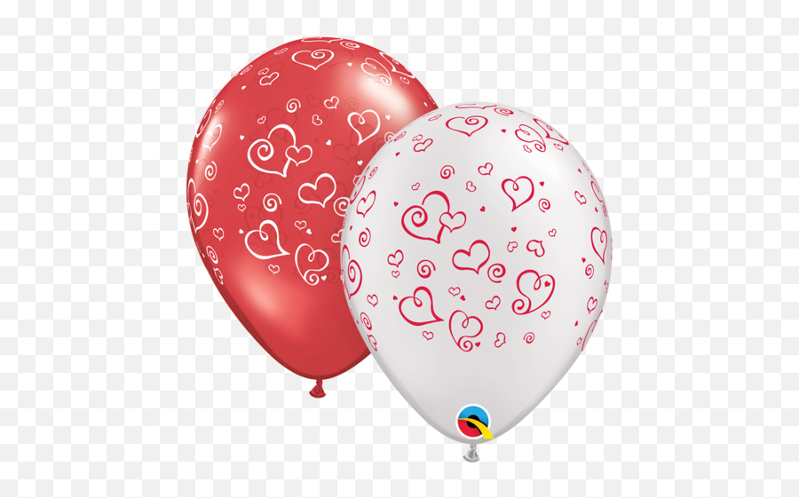 Jewel Ruby Red - Red Balloon Emoji,Swirling Heart Emoji