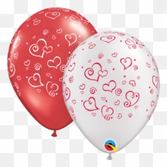 Jewel Ruby Red - Red Balloon Emoji,Swirling Heart Emoji