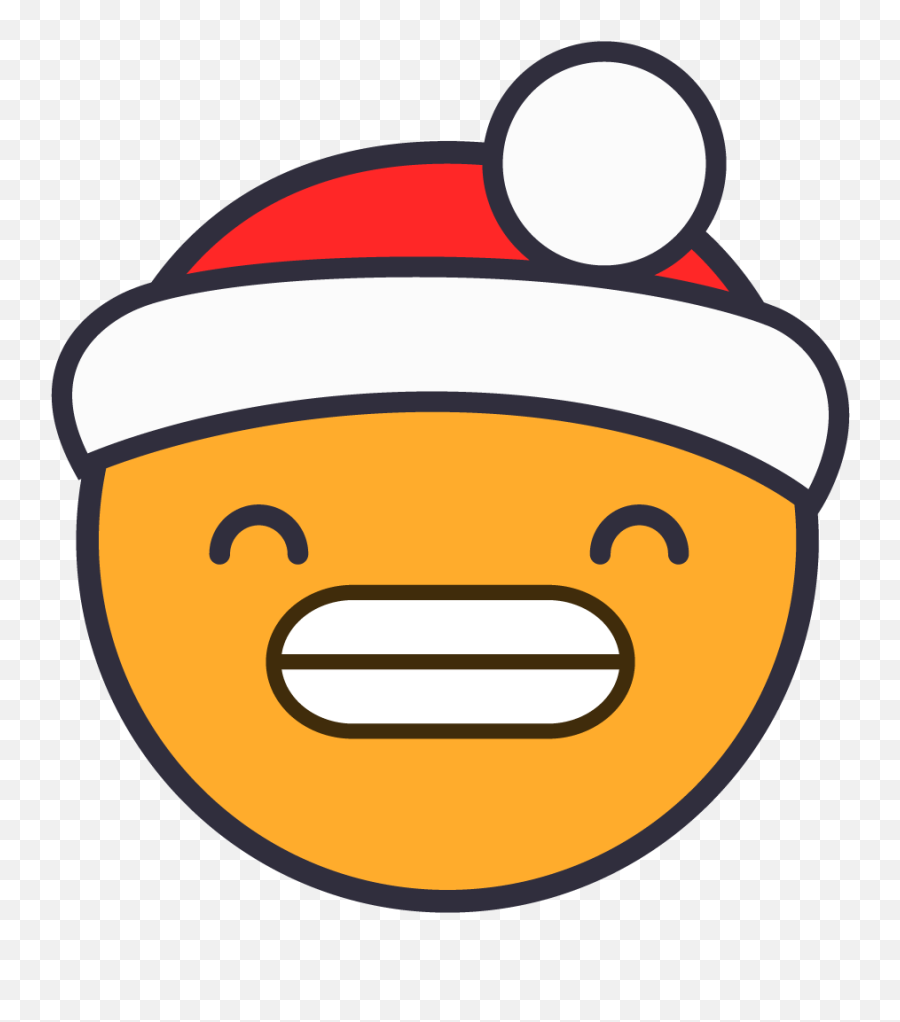 Download Nervous Santa - Cool Santa Clipart Emoji,Nervous Emoji