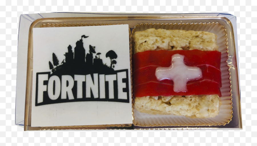 Fortnite Rice Krispy Treat 2 Pack - Dekoracje Na Tort Fortnite Emoji,Emoji Rice Krispie Treats