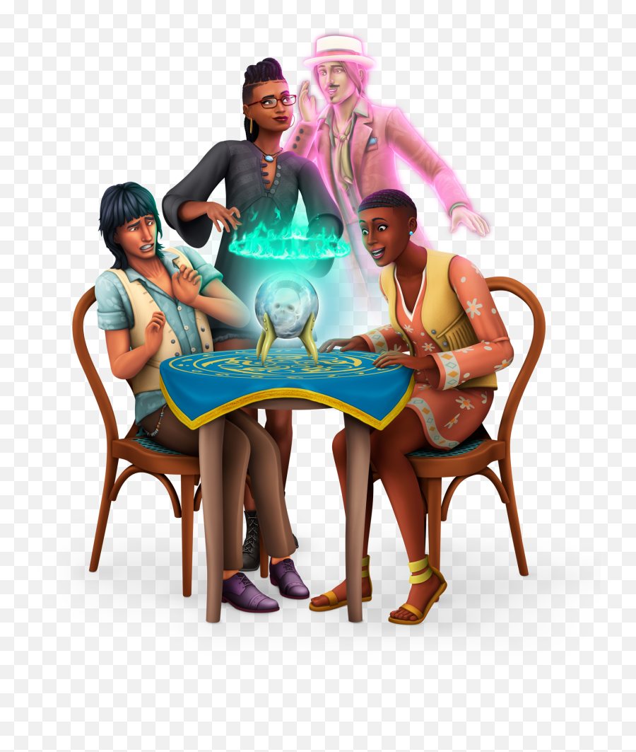 First Look At The Sims 4 Paranormal Stuff Official Assets - Paranormal Stuff Pack Sims 4 Emoji,Sims 4 Emotion Buff Cheats