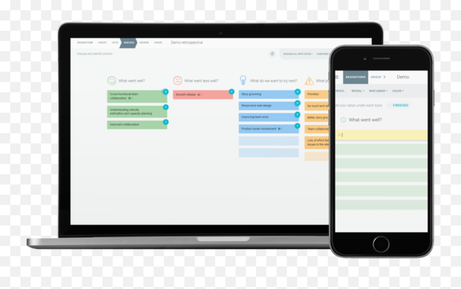 Online Retrospective Tools For Scrum Masters And Agile Teams Emoji,Hot Plus Air Plus Ballon Emoji