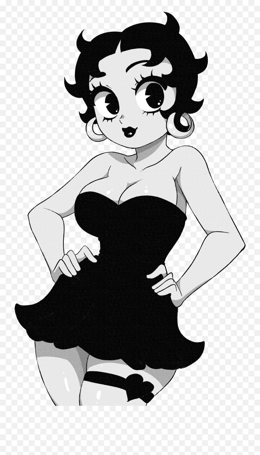 Doodle Betty Boop Know Your Meme Emoji,Gonk Emoticon