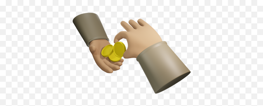 Donation 3d Illustrations Designs Images Vectors Hd Graphics Emoji,Blurred Handshake Emoji
