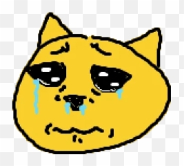 Telegram Sticker From Blessedemojis Pack Emoji,Emoji Mspaint With Big Cry Eyes