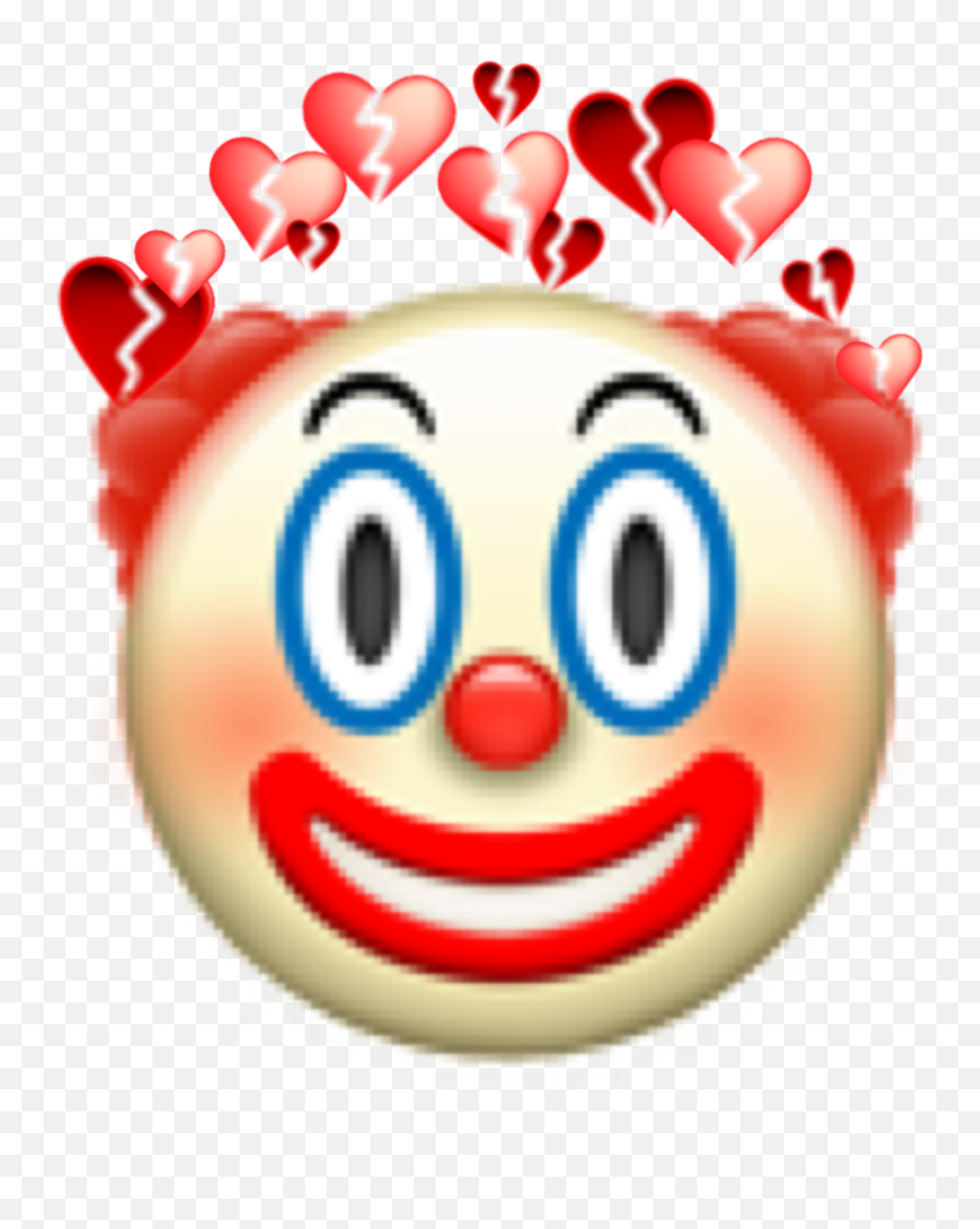 Emojis Clowns Sticker - Asi Quede Emoji,Rose Emoticon Text