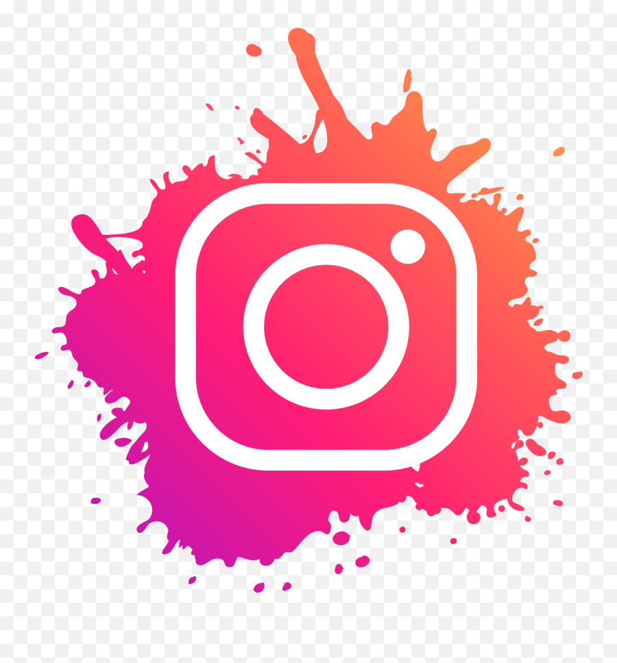 Splash Instagram Icon Png Image Free - Instagram Images Hd Download Emoji,Instagram Logo Emoji