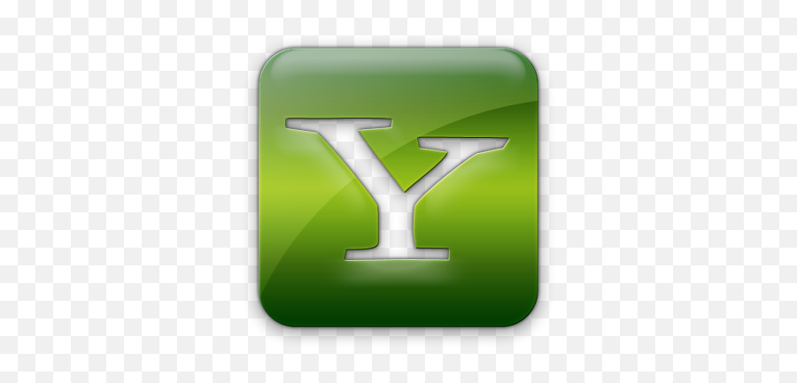 Easiest Yahoo Logo - Yahoo Green Emoji,Emoticons Yaho