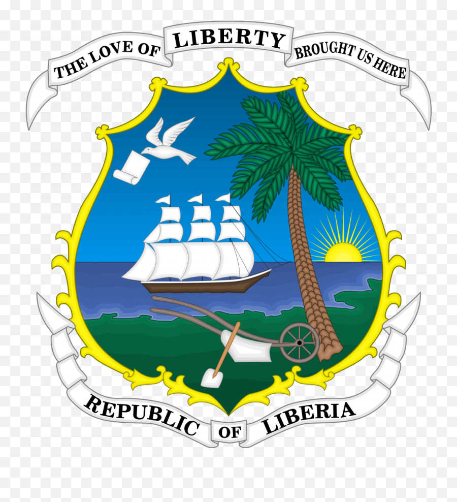 Flag Of Liberia Flag Download - Black Seal Of Liberia Emoji,Liberian Flag Emoji