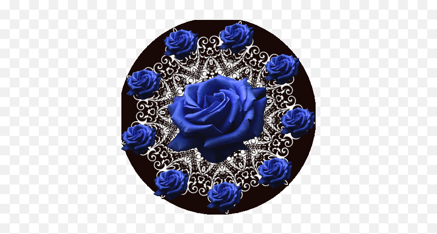 Pin By Miguelina Reyes On Gif Roselove U0026 Rosamor Purple - Animated Blue Roses Gif Emoji,Blue Rose Emoji