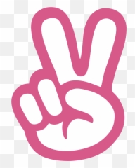 Emoticon V Sign Transparent Png - Stickpng Hand Peace Sign Svg Emoji,Shrug Emoji