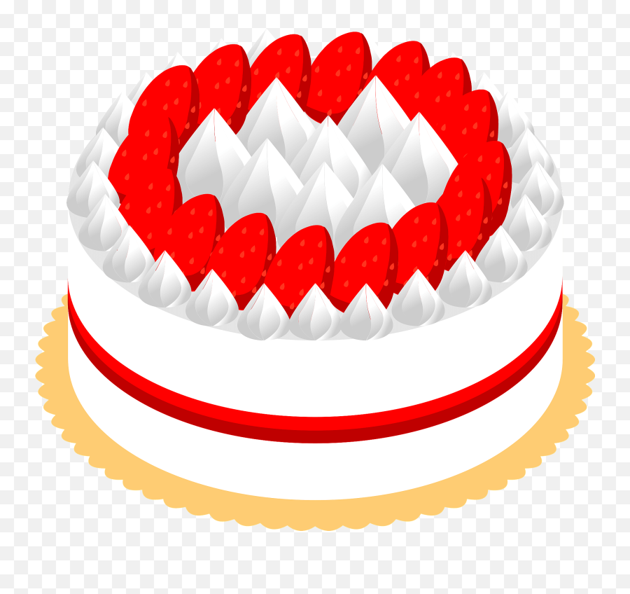 Strawberry Shortcake Dessert Clipart - Cake Decorating Supply Emoji,Strawberry Shortcake Emoji