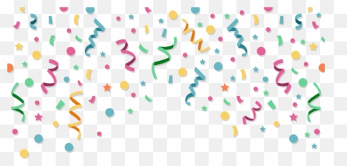 Modern Confetti Flat Design Png Image - Confetti Png Emoji,Confetti Emoji Png
