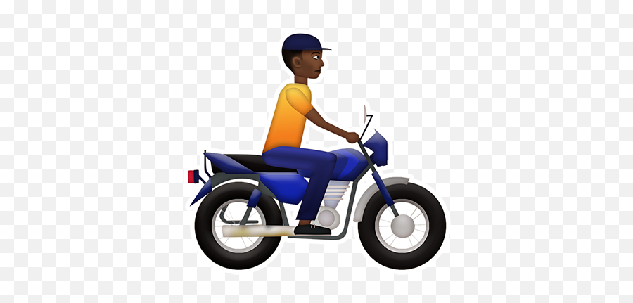 Zouzoukwa - Motorist Emoji,Motorcycle Emoji For Iphone