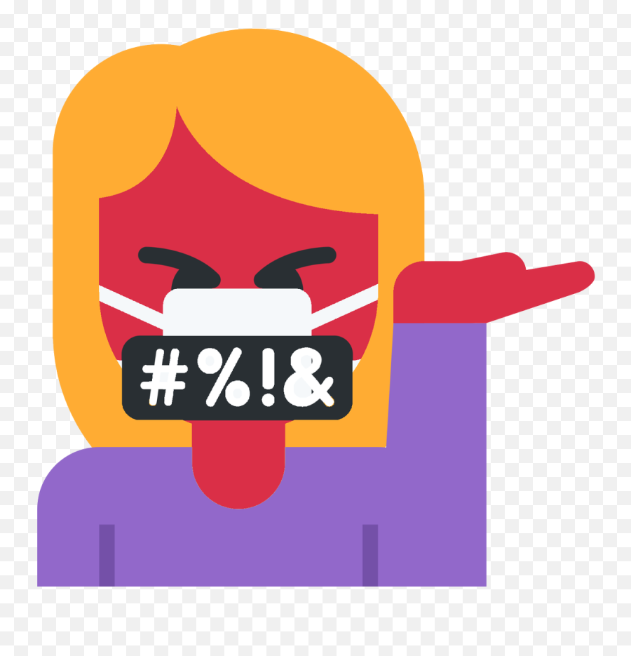 Emoji Face Mashup Bot - Language,Hand Over Mouth Emoji