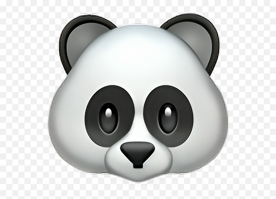 Giant Panda Emojipedia Sticker Iphone - Panda Emoji Png,Animal Emoji