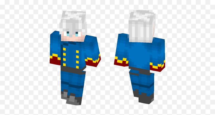 Download Aldnoah Zero Slaine Troyard Minecraft Skin For - Missing Halloween Skin Minecraft Emoji,Aldnoah Inaho Emotions