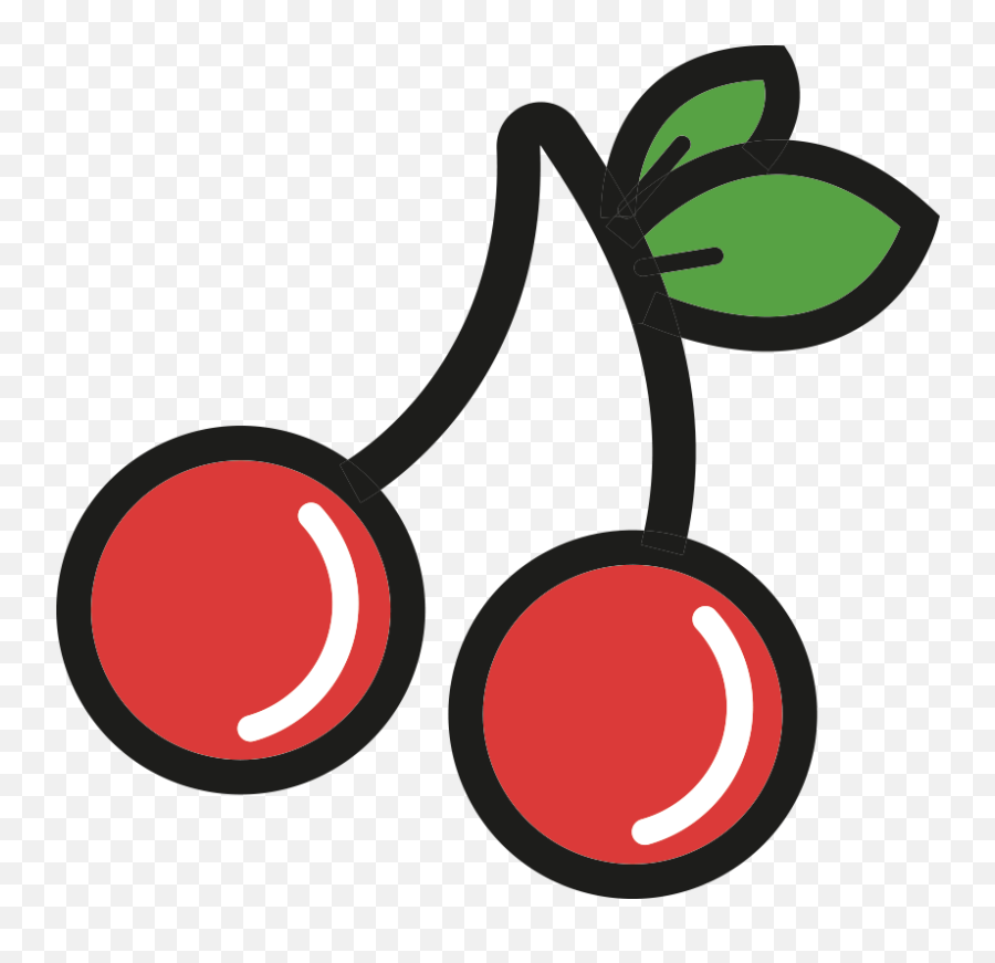 Cherries Cartoon Png U0026 Free Cherries Cartoonpng Transparent - Takaoka Station Emoji,Cherry Emoji Twitter