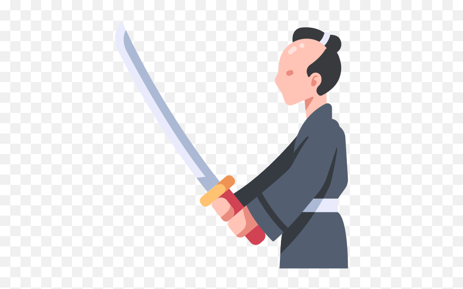 Samurai Krieger Schwert Japan Japanische Katana - Samurai Icone Emoji,Japanische Emoticons
