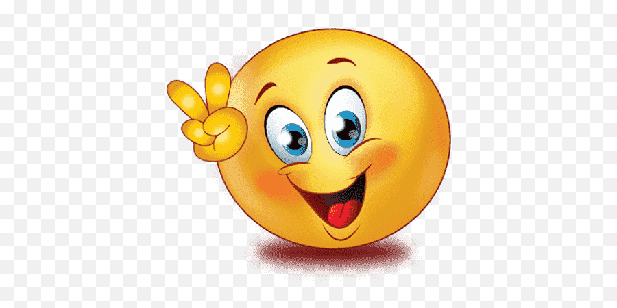 Great Job Emoji Png Clipart - Emoji Victory Symbol Png,Emoji Clip Art