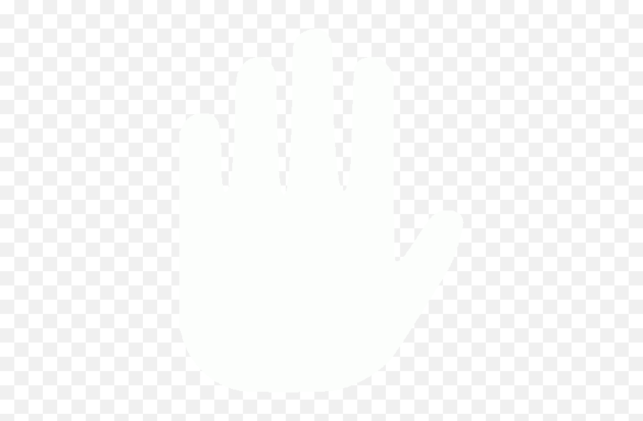 White Stop 3 Icon - Stop Hand Icon White Emoji,Stop Emoticon Transparent