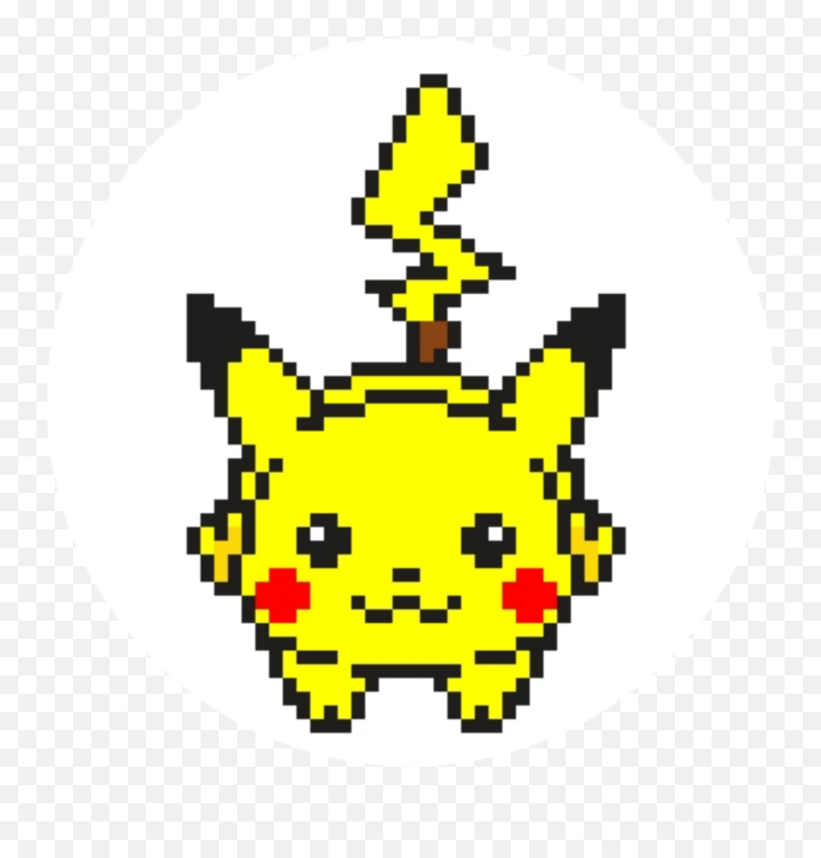 Pikachu Pokemonpika Pika Sticker By Pikachu Detective - Pikachu Pixel Art Black And White Emoji,Detective Pikachu Emojis