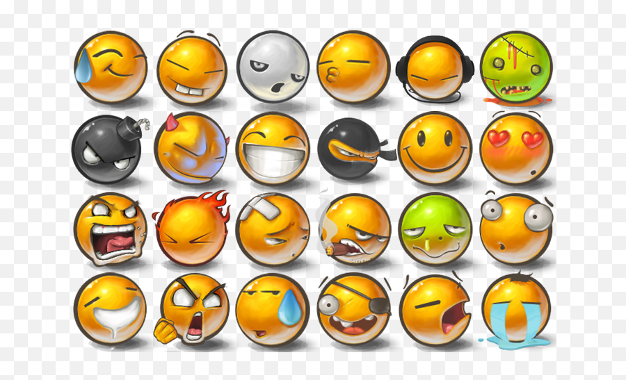 Marketplace - Yolk Smiley Emoji,Emoticons 40x40