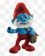 Top Smurf S Stickers For Android U0026 Ios Gfycat - Os Smurfs Papai Smurf Emoji,Emoticon De Baba