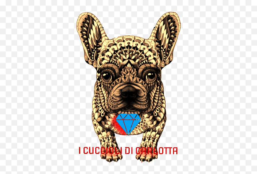 Vendita Cuccioli Di Bulldog Inglese Di - Print Frenchie Art Emoji,Cucciolini Heart Emoticon