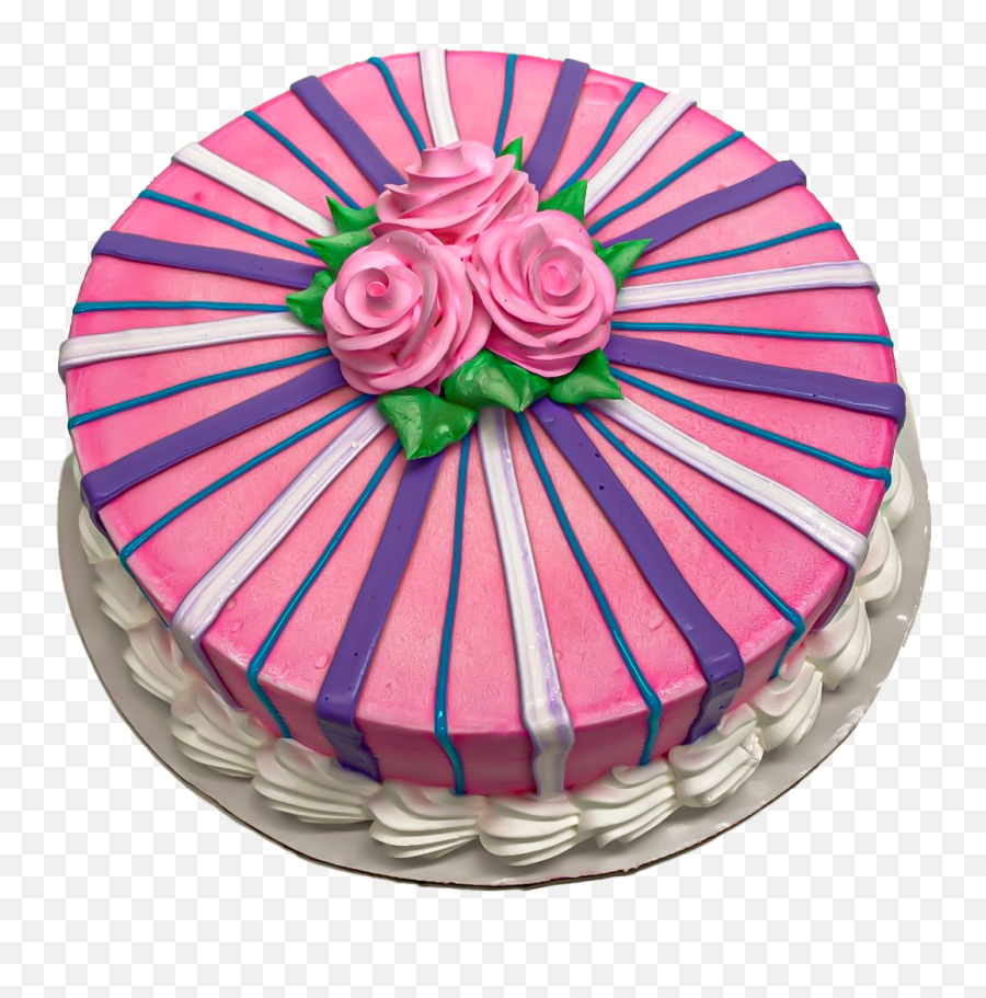 Happy Birthday Ruffle Border U2013 Lynn Dairy Queens Inc - Cake Decorating Supply Emoji,How To Type Fb Birthday Cake Emoticon