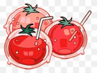 The Most Edited Tomato Picsart - Red Aesthetic Drinks Sticker Emoji,Use Tomatoehead Emoticon Fortbyte