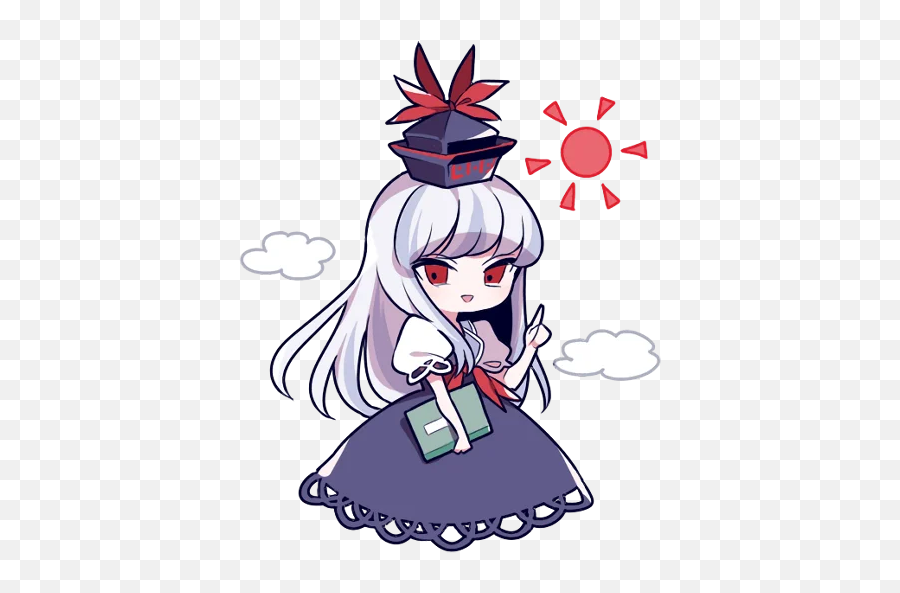 Touhou Project Engraved Telegram Emoji,Shalltear Discord Emoji