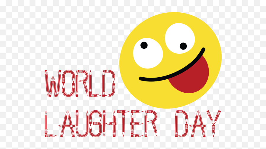 World Laughter Day Smiley Emoticon Logo For Laughter Day For Emoji,Emoticon Or Laughter
