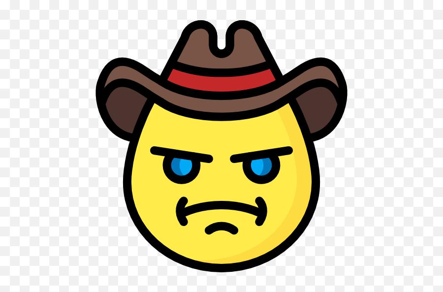 Free Icon Cowboy Emoji,Emoticon With Fedora