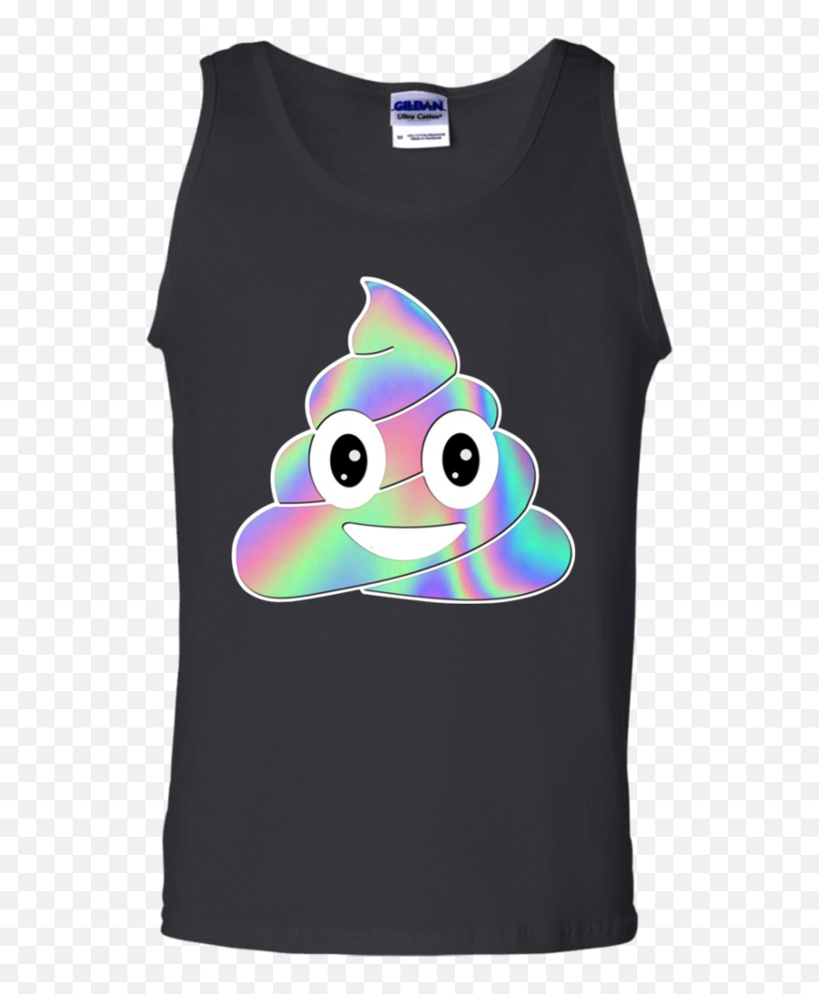 Unicorn Poop Emoji Holo Women Girls - Science Joke About 100,Girls Emoji Top