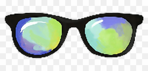 Sunglasses Clipart Rainbow Sunglasses - Summer Sunglasses Clear Background Emoji,Man Sunglasses Lightning Emoji