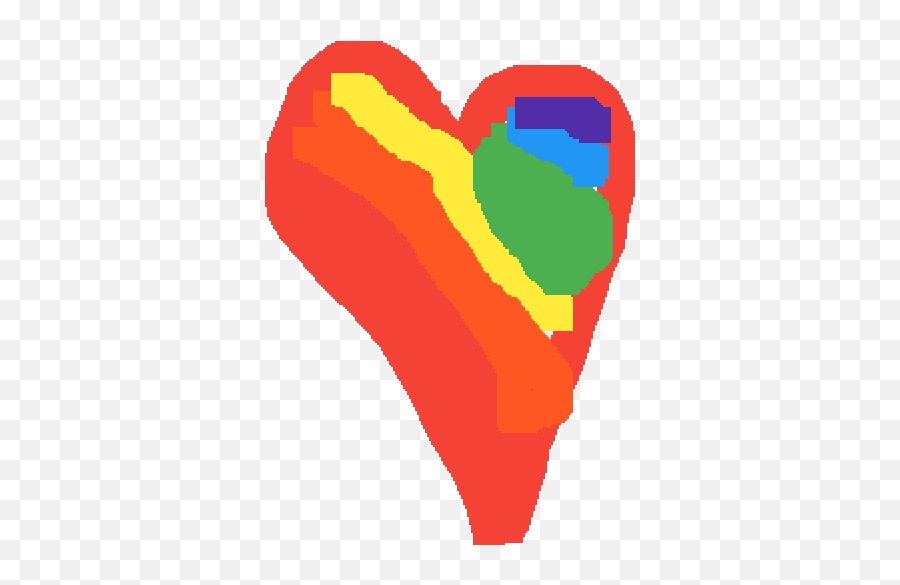 Pixilart - Language Emoji,Heart Emoji Color